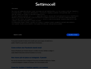 settimocell.it screenshot