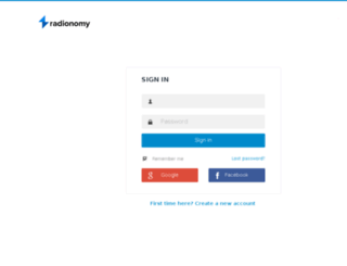 settings.radionomy.com screenshot