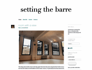 settingthebarreblog.com screenshot