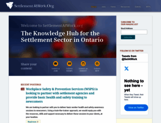 settlementatwork.org screenshot