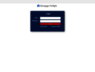 setup.mortgagepreflight.com screenshot