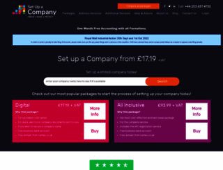 setupacompany.co.uk screenshot