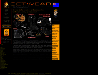 setwear.com.au screenshot