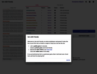 setwithfriends.com screenshot