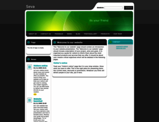 seva.webnode.com screenshot