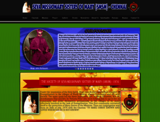 sevamissionary.org screenshot