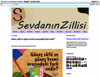sevdaninzillisi.blogspot.com.tr screenshot
