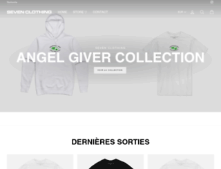 seven-clothing.com screenshot