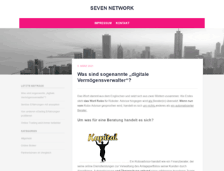seven-network.eu screenshot