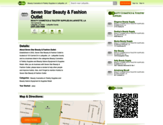 seven-star-beauty-fashion-outlet.hub.biz screenshot