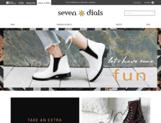 sevendialsshoes.com screenshot