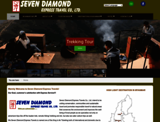 sevendiamondtravels.com screenshot