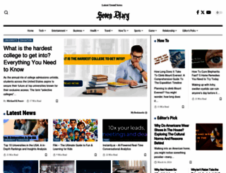 sevendiary.com screenshot