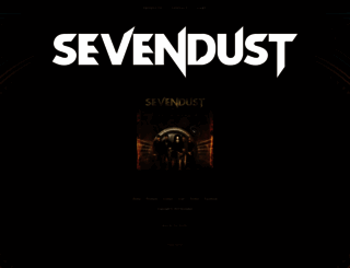 sevendust.bigcartel.com screenshot