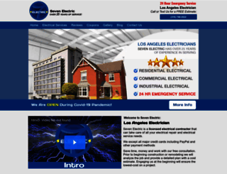 sevenelectric.com screenshot