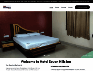 sevenhillsinn.in screenshot