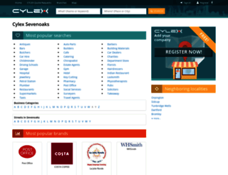 sevenoaks.cylex-uk.co.uk screenshot