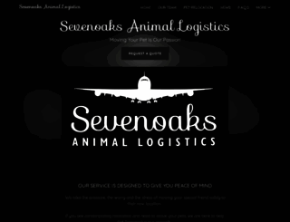 sevenoaksanimallogistics.com screenshot
