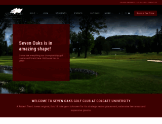 sevenoaksgolf.com screenshot