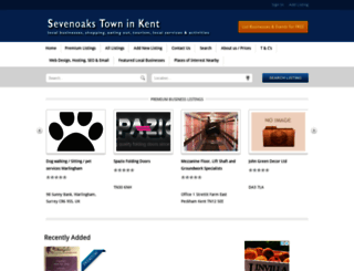 sevenoakstown.co.uk screenshot