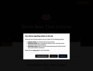 sevenseasthai.com screenshot