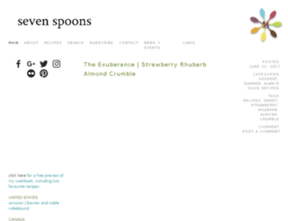 sevenspoons.net screenshot