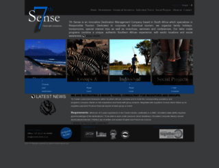 seventh-sense.co.za screenshot