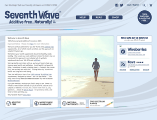 seventhwavesupplements.com screenshot