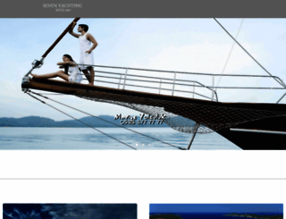 sevenyachting.com screenshot