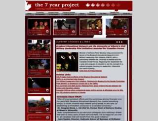 sevenyearproject.com screenshot