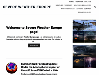 severe-weather.eu screenshot