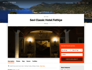 sevi-classic.hotels-fethiye.com screenshot