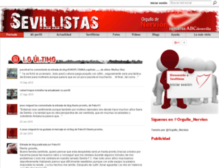 sevillistas.orgullodenervion.com screenshot