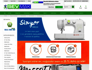 sevmak.com.tr screenshot