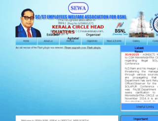 sewabsnlkerala.org screenshot