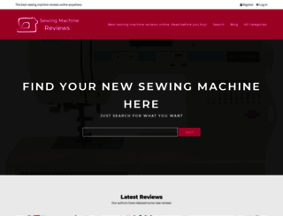 sewing-machine-reviews.com screenshot
