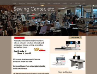 sewingcenteretc.com screenshot