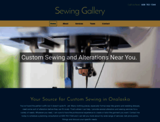 sewinggallerywi.com screenshot