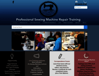 sewingmachinerepaircourses.com screenshot