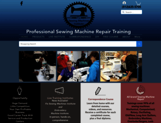 sewingmachinesinstitute.com screenshot