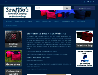 sewnsos.co.uk screenshot