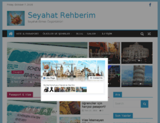 seyahatrehberim.org screenshot