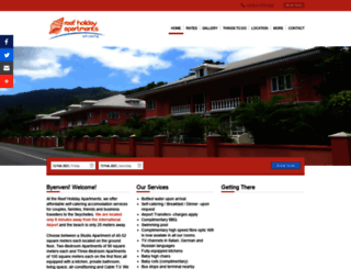 seychelles-reefholidayapartments.com screenshot