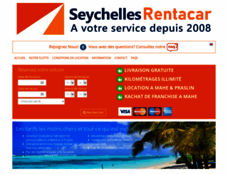 seychelles-rentacar.com screenshot