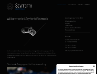 seyfferth-elektronik.de screenshot