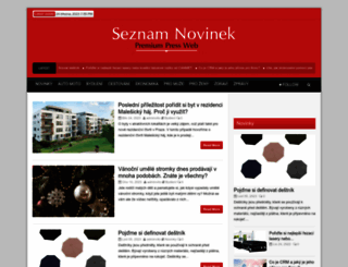 seznam-novinek.cz screenshot