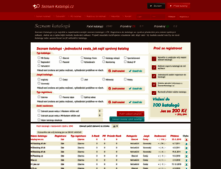 seznamkatalogu.cz screenshot