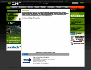 sf-composites.com screenshot