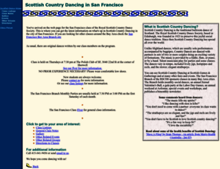 sf-scottishdancers.org screenshot