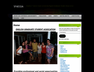 sfaegsa.wordpress.com screenshot